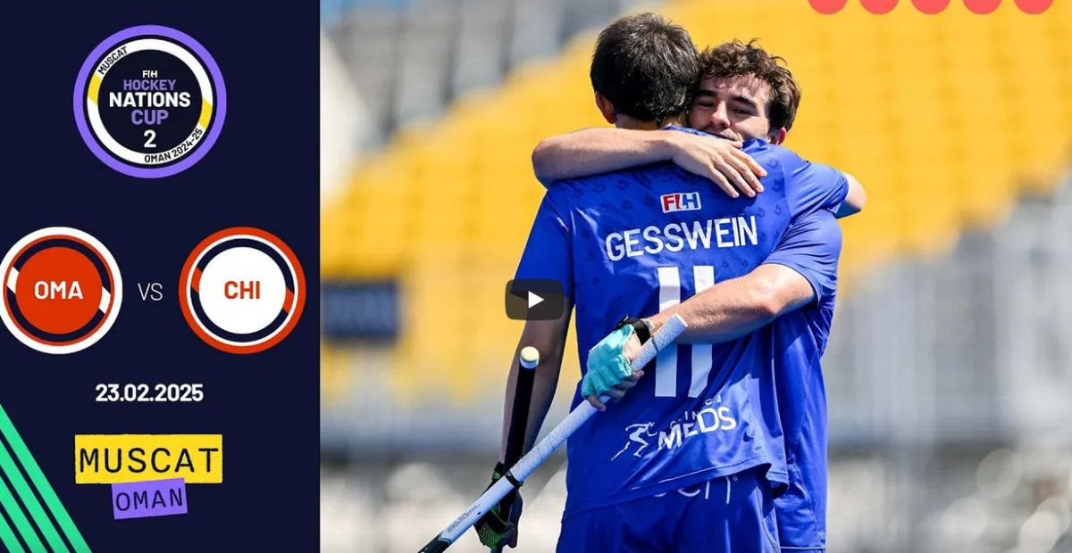 FIH Hockey Men's Nations Cup 2: Highlights: 7th Place game: Oman vs Chile